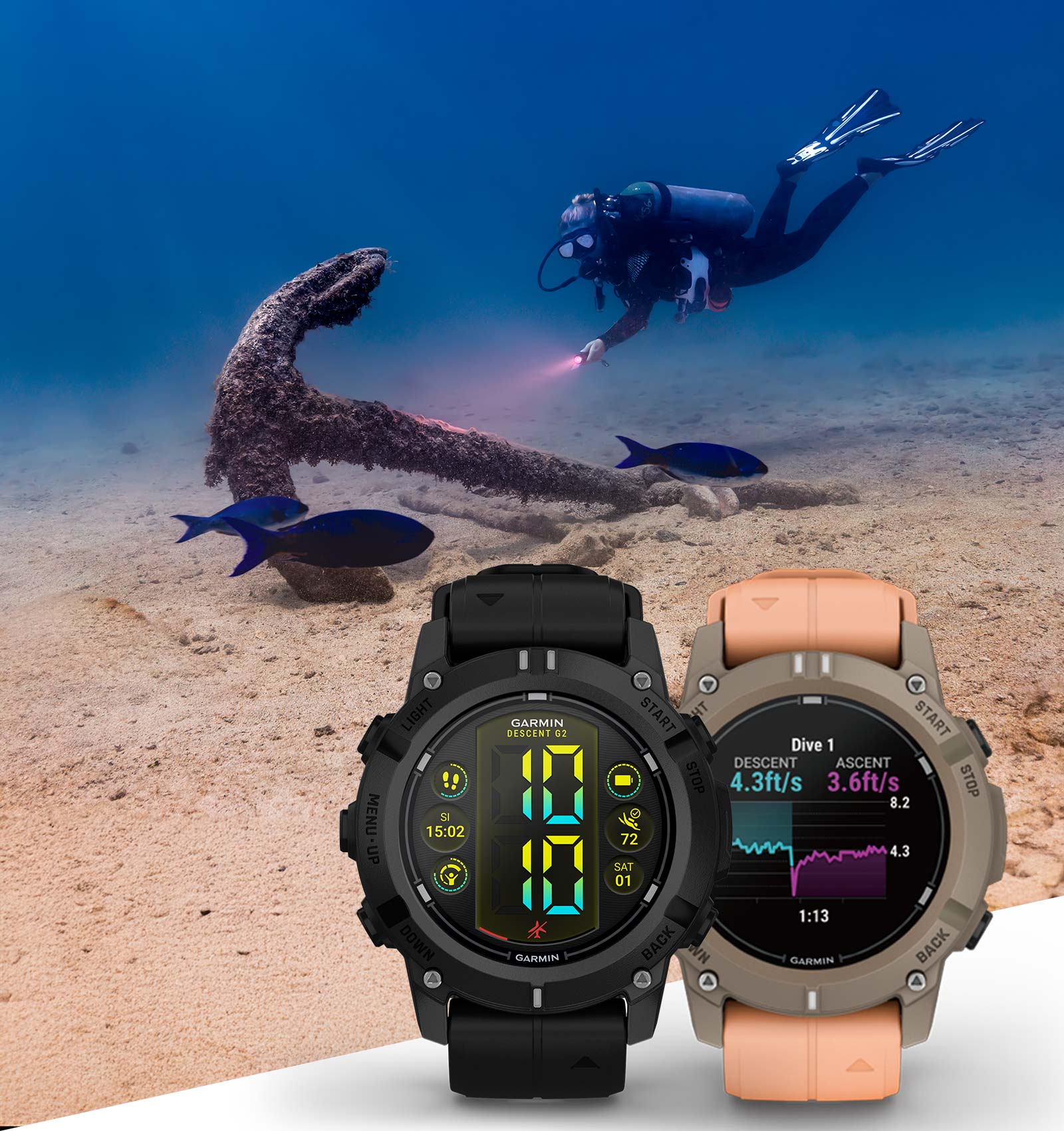 Descent G2 - Dive Computer And Smartwatch