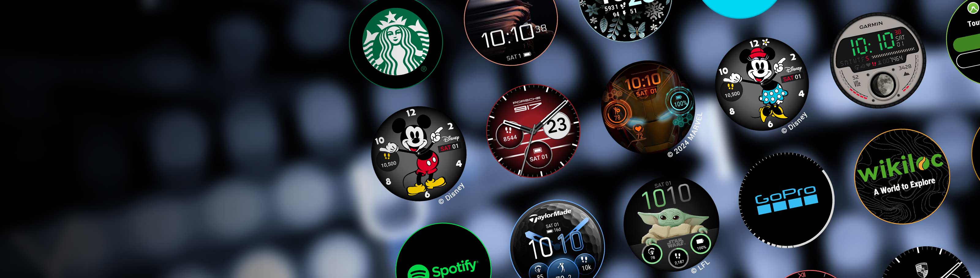 NEW LOOKS FOR YOUR SMARTWATCH - Get apps, watch faces and more at the Connect IQ Store