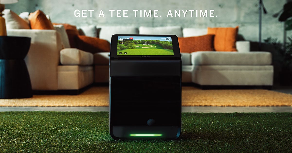 [20241230] Meet the Garmin Approach R50, the only portable golf launch monitor  with a built-in simu