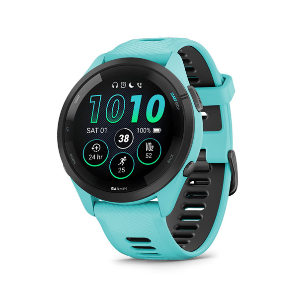 Forerunner 265 - GPS Marathon Smartwatch For Runner (Aqua 
