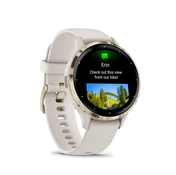 Venu 3 - GPS Sports Tracking Smartwatch (Ivory) | Wearables 