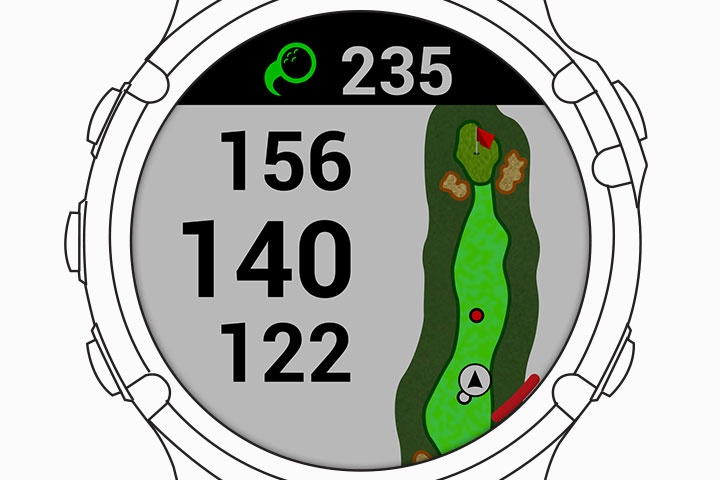 garmin golf measuring devices