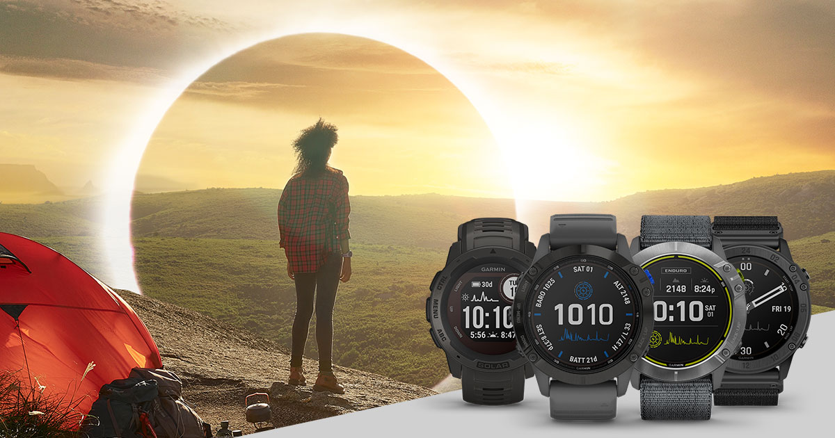 Garmin solar powered on sale watch